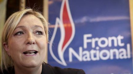 &nbsp; (Pour Marine Le Pen, l'exclusion de Jean-Marie Le Pen est logique © Maxppp)