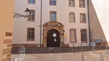 Le lycée&nbsp;Bartholdi de Colmar (Haut-Rhin). (CAPTURE D'ÉCRAN GOOGLEMAP)