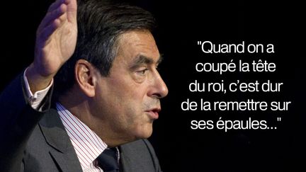 François Fillon est devenu le candidat le plus offensif vis-à-vis de ses concurrents, et Nicolas Sarkozy n'échappe pas aux piques, comme dans cet entretien publié dans le Monde, le 9 avril 2016. (JOEL SAGET / AFP)