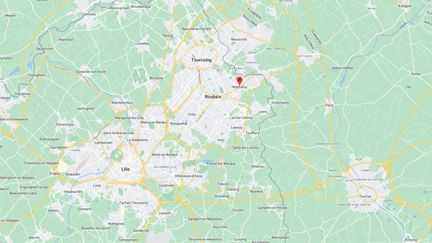 Un adolescent de 16 ans a été tué mardi 26 juillet dans la soirée dans un accident de voiture à Wattrelos (Nord). (CAPTURE D'ECRAN GOOGLE MAPS)