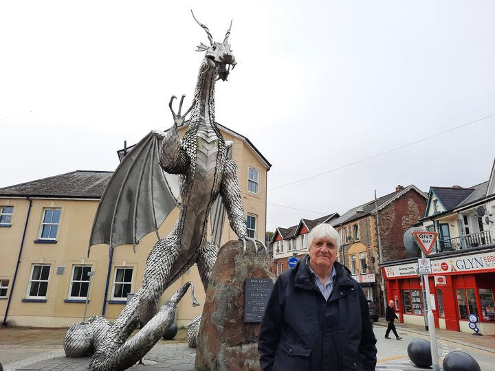 Phillip Edwards dirige le marché de&nbsp;Ebbw Vale. (RICHARD PLACE / RADIO FRANCE)