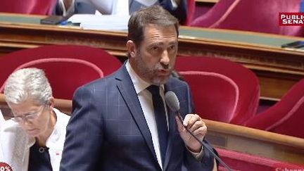 Christophe Castaner, ministre en charge des relations avec le Parlement (Public sénat)