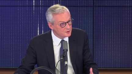 Bruno Le Maire, ministre de l'Economie, invité de franceinfo mardi 6 octobre 2020. (FRANCEINFO / RADIOFRANCE)