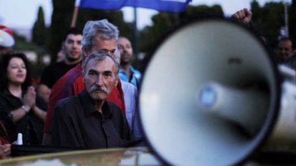 Les grèves et les blocages se poursuivent en Grèce. (Angelos Tzortzinis / AFP)