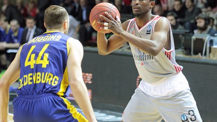 Rodrigue Beaubois avec Strasbourg (DOMINIQUE GUTEKUNST / MAXPPP)