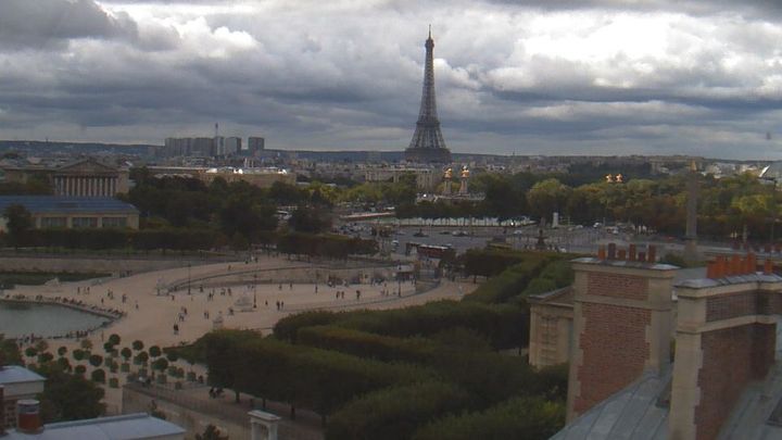 La vue sur la Tour Eiffel depuis l'h&ocirc;tel Westin, &agrave; Paris. (HOTEL WESTIN)