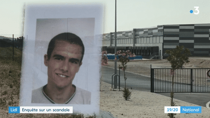 Yannick Sansonetti, 33 ans, s'est suicidé dans l'entrepôt Lidl de Rousset (Bouches-du-Rhône) où il travaillait, le 29 mai 2015. Après trois années de procédure, l'entreprise a été condamnée. (FRANCE 3)