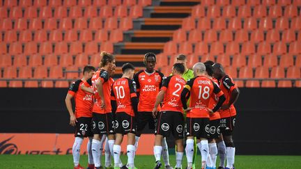 La rencontre Lorient - Dijon reportée, après la détection de douze cas de Covid-19 chez les Bretons. (LOIC VENANCE / AFP)