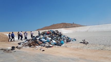 Le site de Foukhari, au sud de la bande de Gaza (ETIENNE MONIN / RADIO FRANCE)