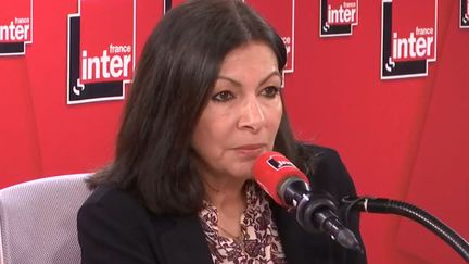 Anne Hidalgo était l'invitée de France Inter mercredi 22 janvier.&nbsp; (FRANCE INTER / RADIOFRANCE)