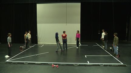 Répétitions de la pièce "Bunker" à Lille (France 3 Nord Pas-de-Calais)