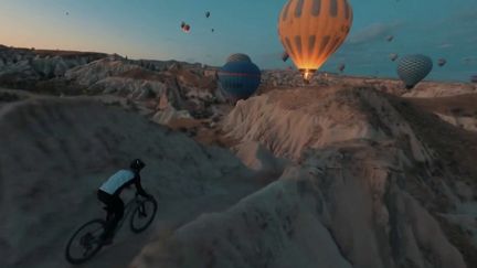 VTT : les vidéos de Kilian Bron, entre art et sport extrême