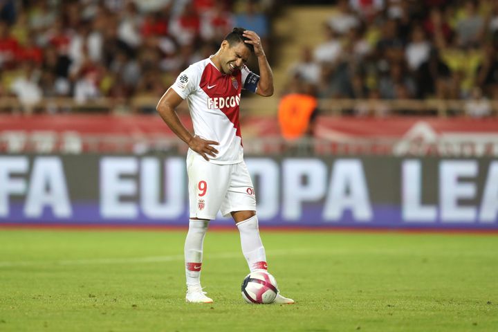 Radamel Falcao (Monaco-Lille) (VALERY HACHE / AFP)