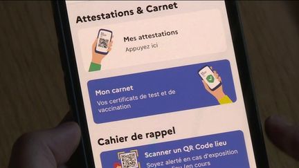 L'application TousAntiCovid, lancée le 22 octobre 2020 par le gouvernement. (France 2)