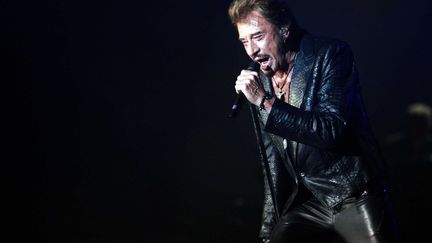 Johnny Hallyday sur scène
 (SIPA)