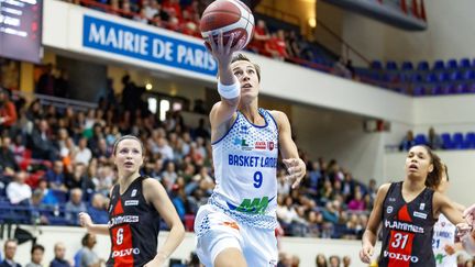 Céline Dumerc, joueuse de Basket Landes (ANN-DEE LAMOUR / ANN-DEE LAMOUR)