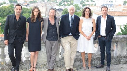 Jean-Paul Rappeneau et son équipe d'acteurs au Festival d'Angoulême 
 (Maxxpp)