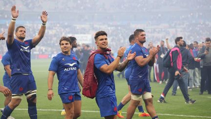 Victoire du XV de France face à l'Australie le 27/08/2023 (VALLAURI NICOLAS /PHOTOPQR/LA PROVENCE/ MAXPPP)