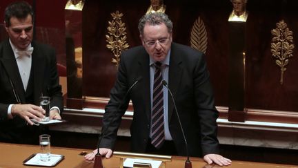 Richard Ferrand a été désigné par Emmanuel Macron pour être le chef du groupe La République En Marche à l'Assemblée nationale.&nbsp; (JACQUES DEMARTHON / AFP)