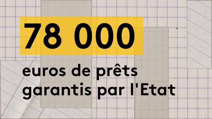 Laurent a obtenu un prêt garanti par l'Etat de 40 000 euros et un prêt garanti par l'Etat saison (réservé aux secteurs du tourisme et de l'hôtellerie) de 38 000 euros. (JESSICA KOMGUEN / FRANCEINFO)