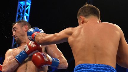 Gennady Golovkin s'est imposé dès le 2e round (JONATHAN MOORE / GETTY IMAGES NORTH AMERICA)