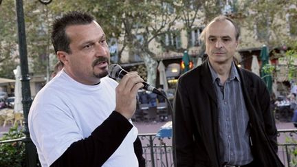 Alain Mosconi, secrétaire national du STC-marin à Bastia, le 31/10/2009 (© AFP)