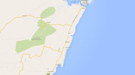 Des groupes kenyans, en lien avec les shebab&nbsp;somaliens, sont responsables de plusieurs attaques sur le littoral&nbsp;de l'oc&eacute;an Indien. (GOOGLEMAPS / FRANCETV INFO)