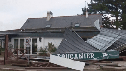 Tempête Ciaran : des dégâts considérables en Bretagne (Franceinfo)