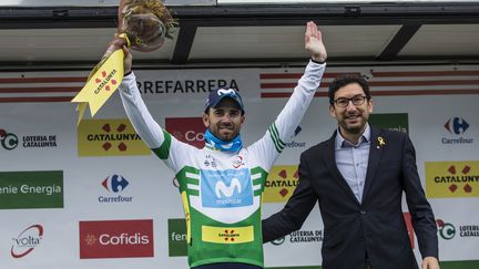 L'Espagnol de la Movistar, Alejandro Valverde, est éternel : à près de 38 ans; il vient de remporter son 3e Tour de Catalogne. (XAVIER BONILLA / NURPHOTO)