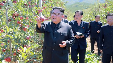 Kim Jong-Un, le 21 septembre 2017.&nbsp; (STR / AFP / AFP)