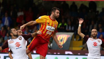 Lucioni lors d'un match contre Torino FC. (PAOLO MANZO / NURPHOTO)