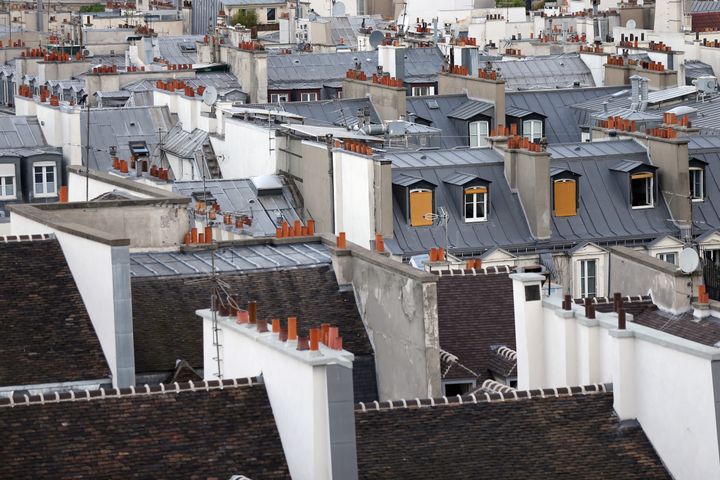 Les toits de Paris. (THOMAS SAMSON / AFP)