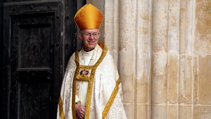 Le chef spirituel des anglicans, Justin Welby, à Londres (Royaume-Uni), le 6 mai 2023. (ANDREW MILLIGAN / AFP)