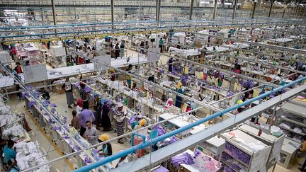 Une usine de textile à Addis-Abeba  (Kay Nietfeld / dpa/ AFP)