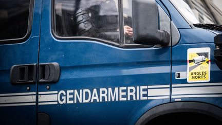 Une voiture de la gendarmerie, le 3 février 2024. (Image d'illustration). (XOSE BOUZAS / HANS LUCAS)