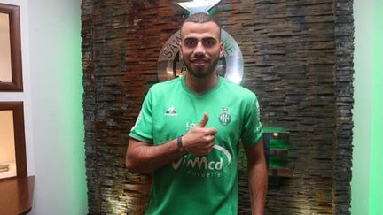 Oussama Tannane, qui a signé pour quatre ans et demi en faveur des Verts, est la deuxième recrue hivernale du club ligérien.