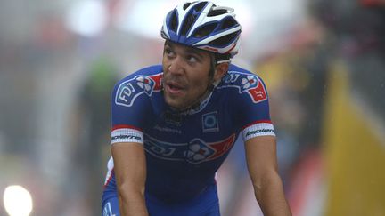 Le grimpeur français Thibaut Pinot 