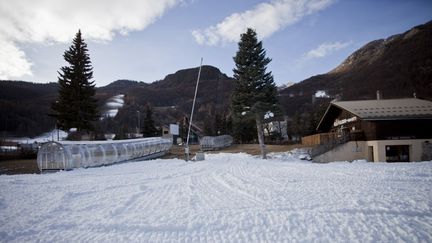 La station de ski de Serre-Chevalier (Hautes-Alpes), le 2&nbsp;décembre 2020. (THIBAUT DURAND / HANS LUCAS / AFP)