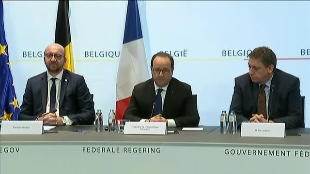 Hollande appelle la Belgique à extrader "le plus rapidement possible" Abdeslam vers la France