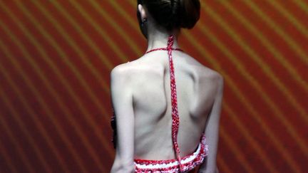 Un mannequin anorexique lors d'un salon de pap en 2008
 (IP3 PRESS/MAXPPP)