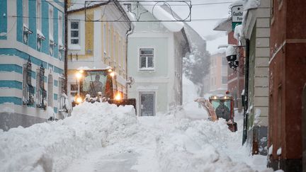 Une tempête de neige bat son plein en Europe