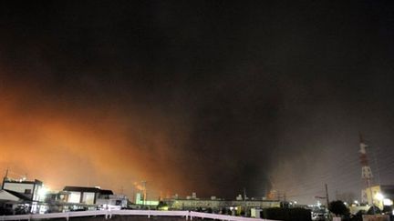 Incendie dans une raffinerie d'Ichihara (AFP/Toshifumi Kitamura)