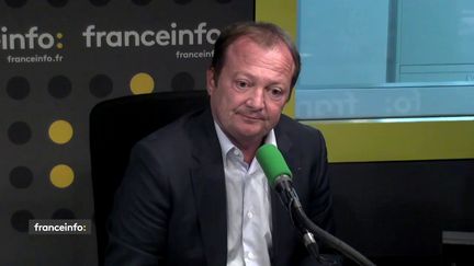 Le député PCF de Seine-Saint-Denis&nbsp;Stéphane Peu sur franceinfo, le 28 juin 2018. (FRANCEINFO / RADIOFRANCE)