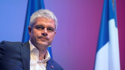 Le président des Républicains, Laurent Wauquiez, le 6 décembre 2017 à Toulon (Var).&nbsp; (BERTRAND LANGLOIS / AFP)