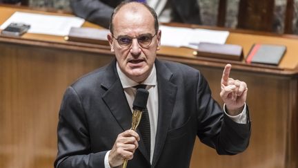 Le Premier ministre Jean Castex, le 29 septembre 2020 à l'Assemblée nationale, à Paris. (MAXPPP)