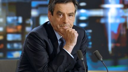 François Fillon mercredi 5 mai sur TF1 (AFP - Bertrand Langlois)