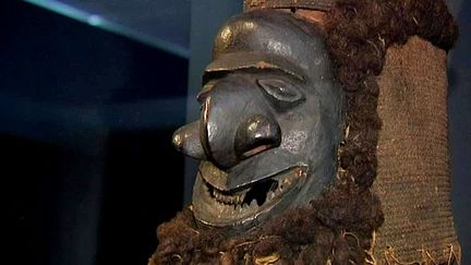 Le masque mortuaire kanak de Pierre Loti exposé pour trois ans à Rochefort
 (Capture d&#039;image France 3/Culturebox)