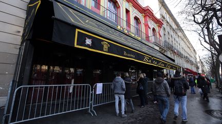La salle de concert du Bataclan, à Paris, le 22 décembre 2015. (FRANCOIS GUILLOT / AFP)