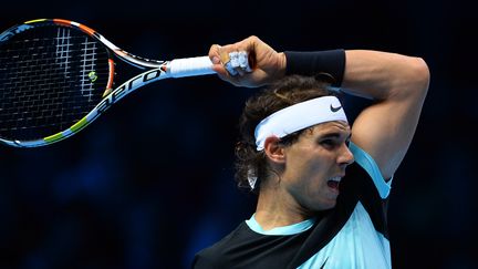 Rafael Nadal a tenu à terminer la phase de poules sur une nouvelle victoire  (GLYN KIRK / AFP)