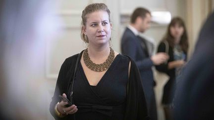 Mathilde Panot, députée LFI du Val-de-Marne, le 17 septembre 2019 à l'Assemblée nationale. (CHRISTOPHE MORIN / MAXPPP)